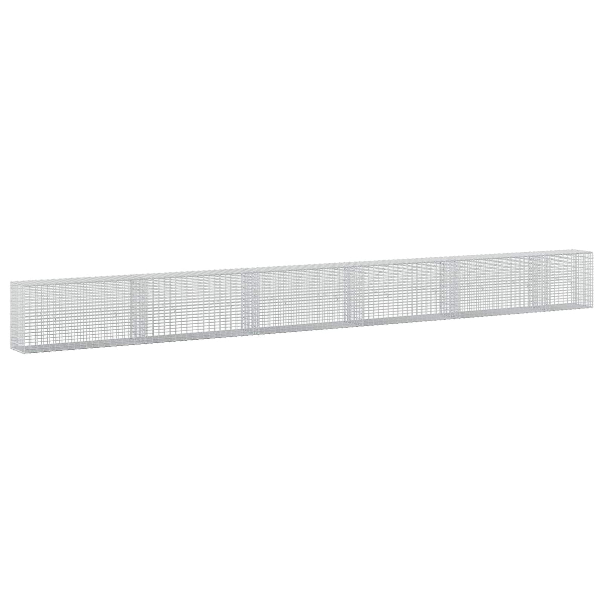 Gabionas su 5 mm viela ir 5x2,5 cm tinkleliu 550x30x50 cm