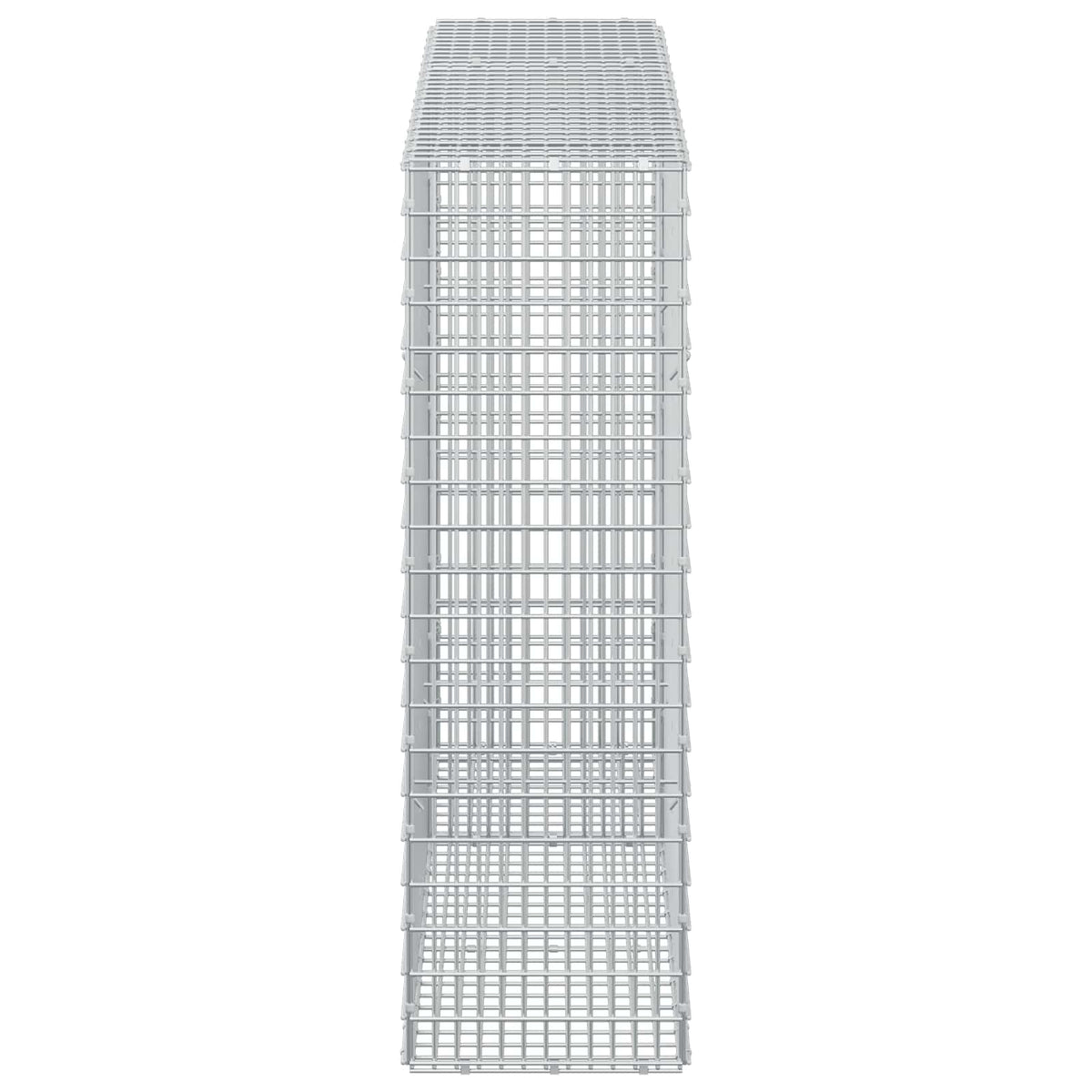 Gabionas su 5 mm viela ir 5x2,5 cm tinkleliu 150x30x100 cm