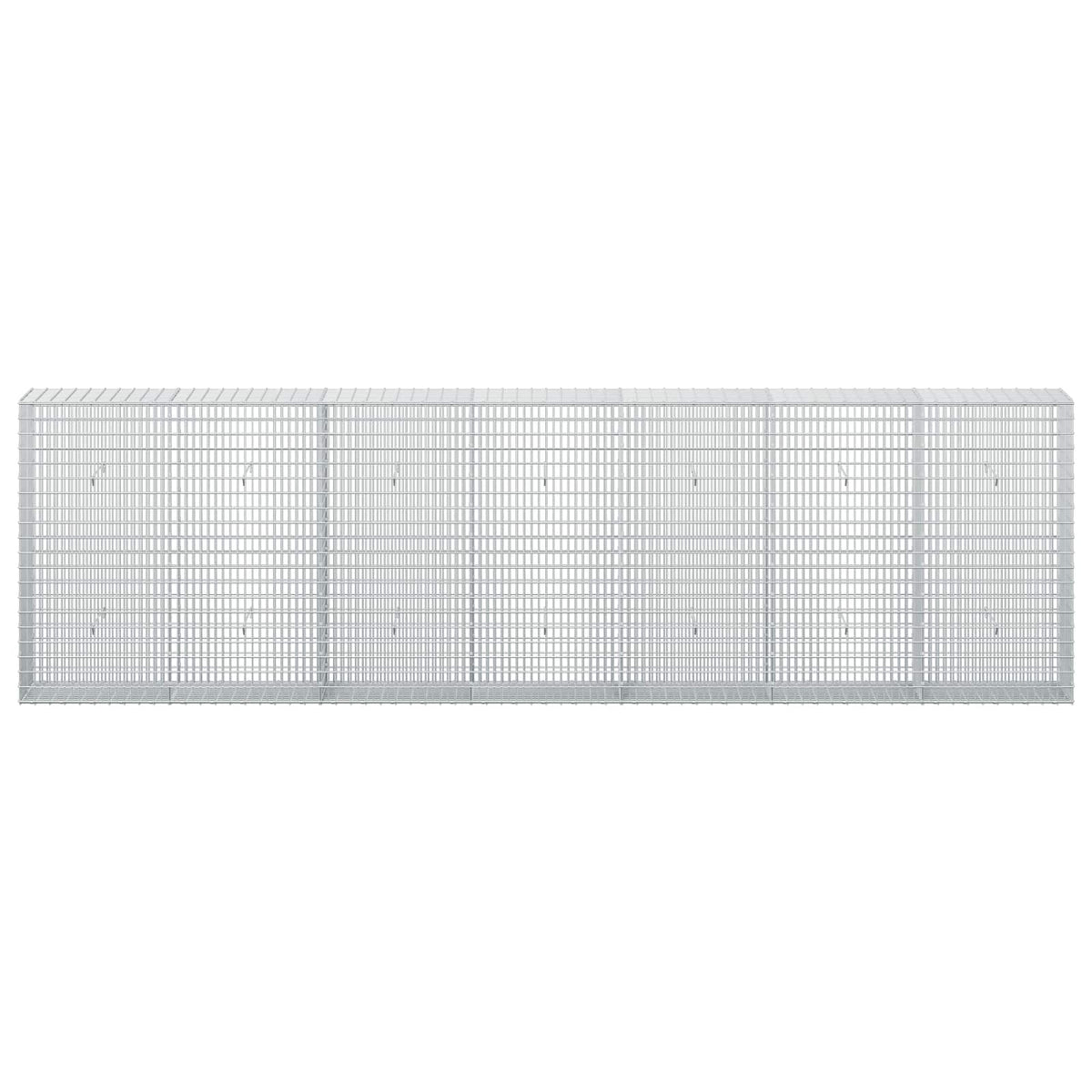 Gabionas su 5 mm viela ir 5x2,5 cm tinkleliu 350x30x100 cm