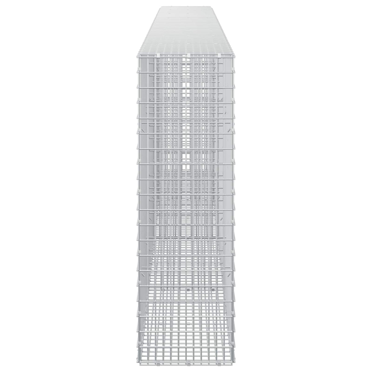 Gabionas su 5 mm viela ir 5x2,5 cm tinkleliu 400x30x100 cm
