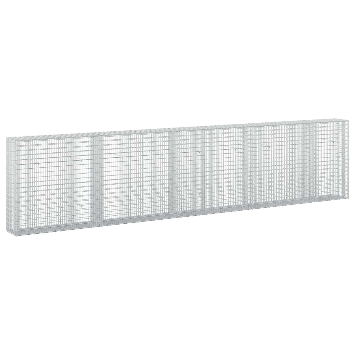 Gabionas su 5 mm viela ir 5x2,5 cm tinkleliu 450x30x100 cm