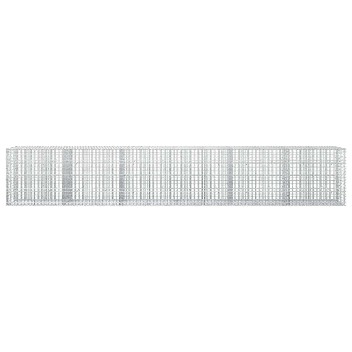 Gabionas su 5 mm viela ir 5x2,5 cm tinkleliu 600x30x100 cm
