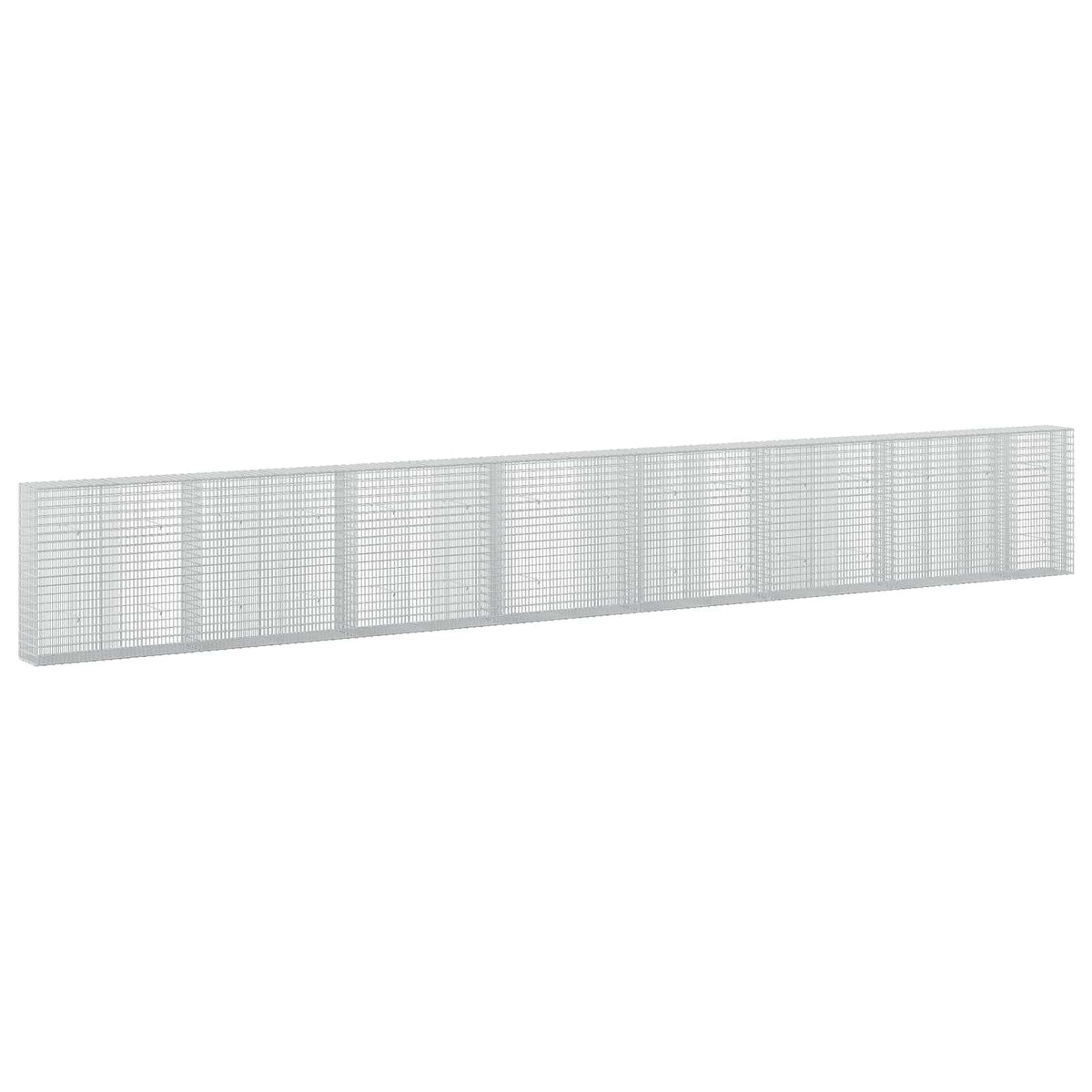 Gabionas su 5 mm viela ir 5x2,5 cm tinkleliu 750x30x100 cm