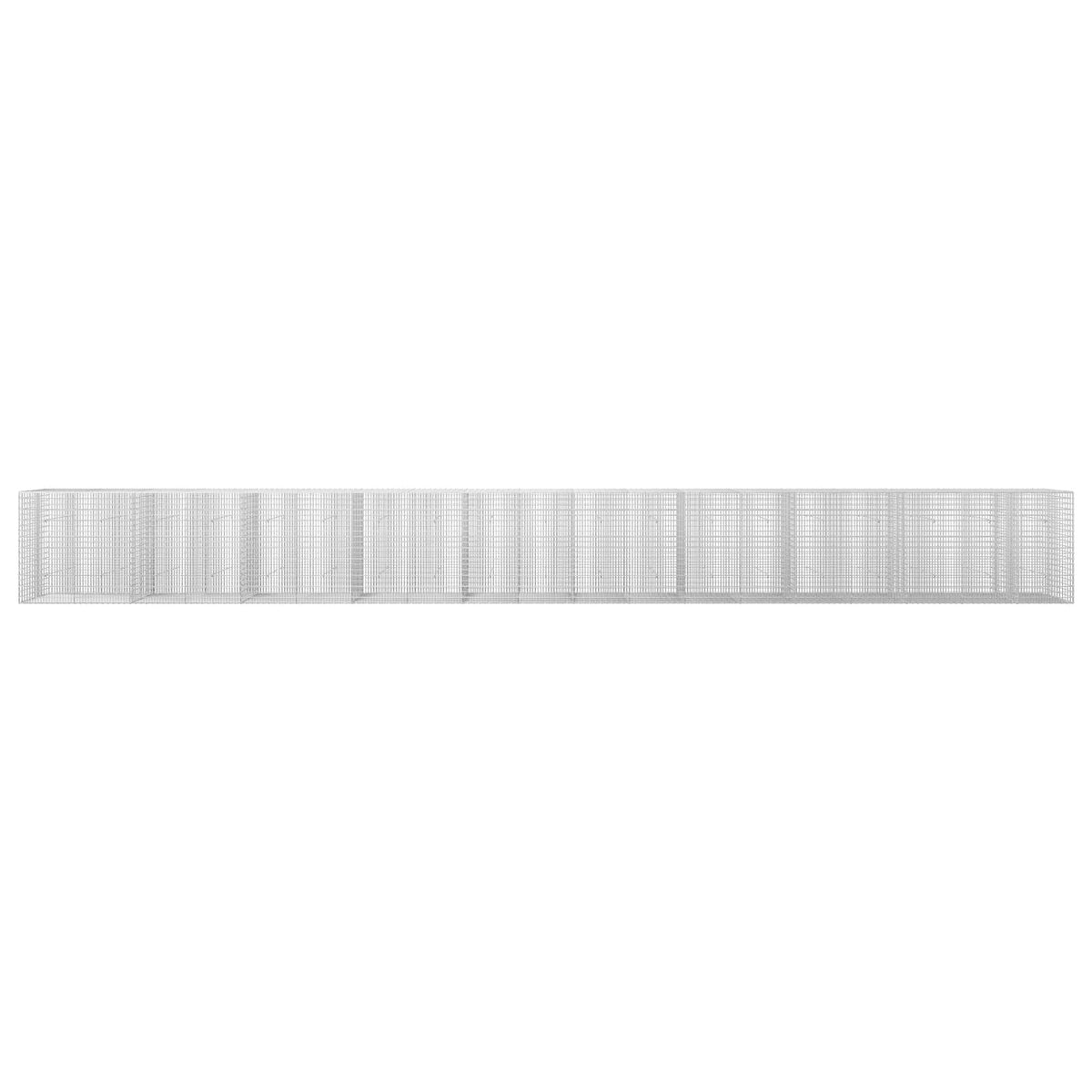 Gabionas su 5 mm viela ir 5x2,5 cm tinkleliu 950x30x100 cm