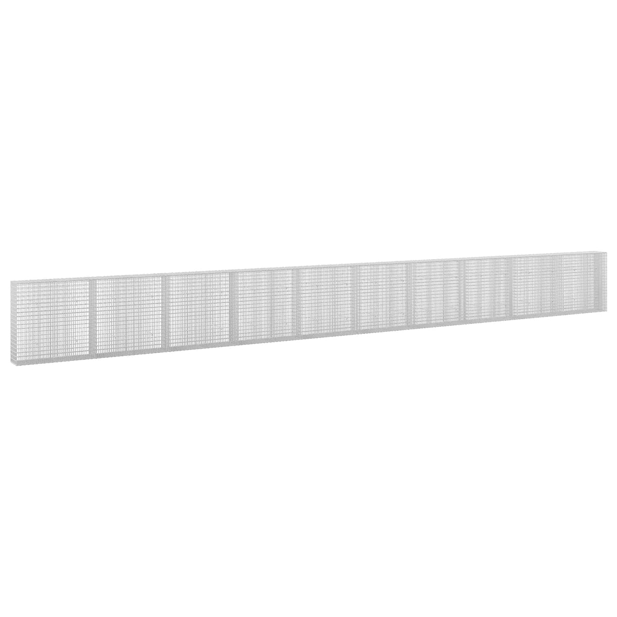 Gabionas su 5 mm viela ir 5x2,5 cm tinkleliu 1000x30x100 cm