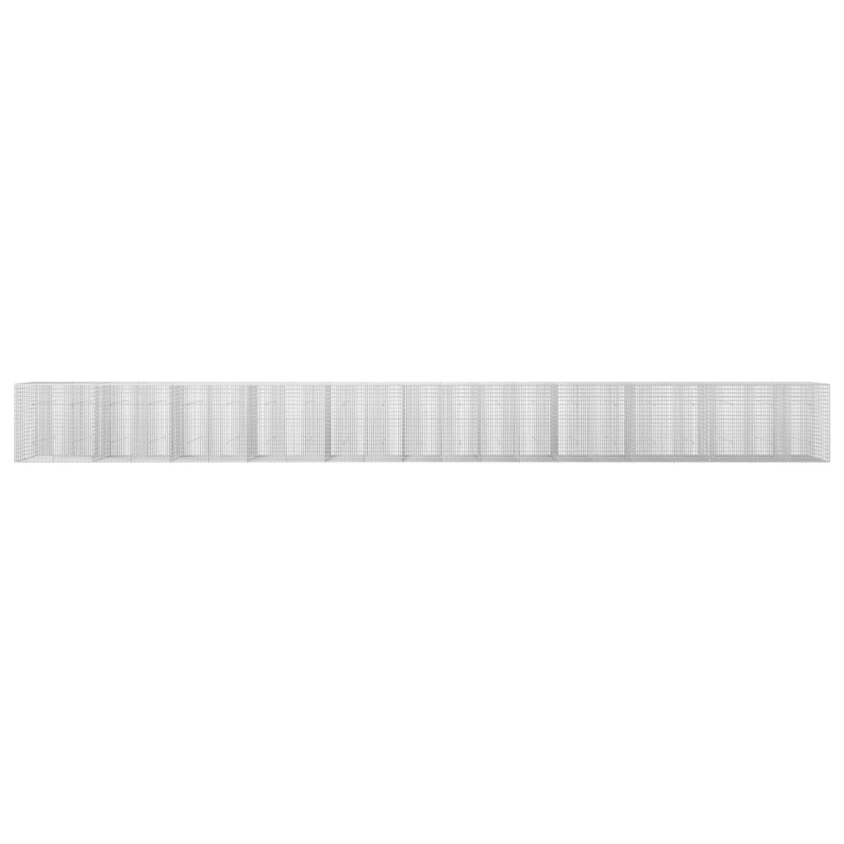 Gabionas su 5 mm viela ir 5x2,5 cm tinkleliu 1050x30x100 cm