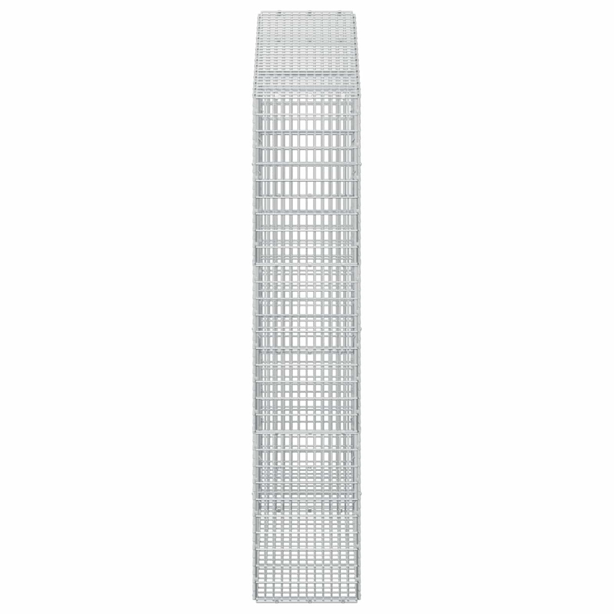 Gabionas su 5 mm viela ir 5x2,5 cm tinkleliu 150x30x150 cm