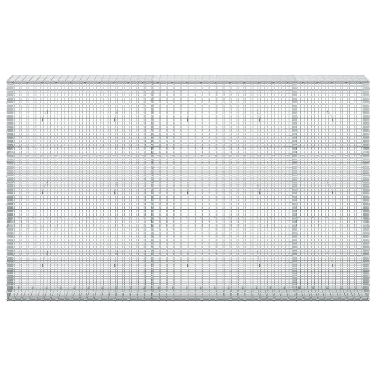 Gabionas su 5 mm viela ir 5x2,5 cm tinkleliu 250x30x150 cm