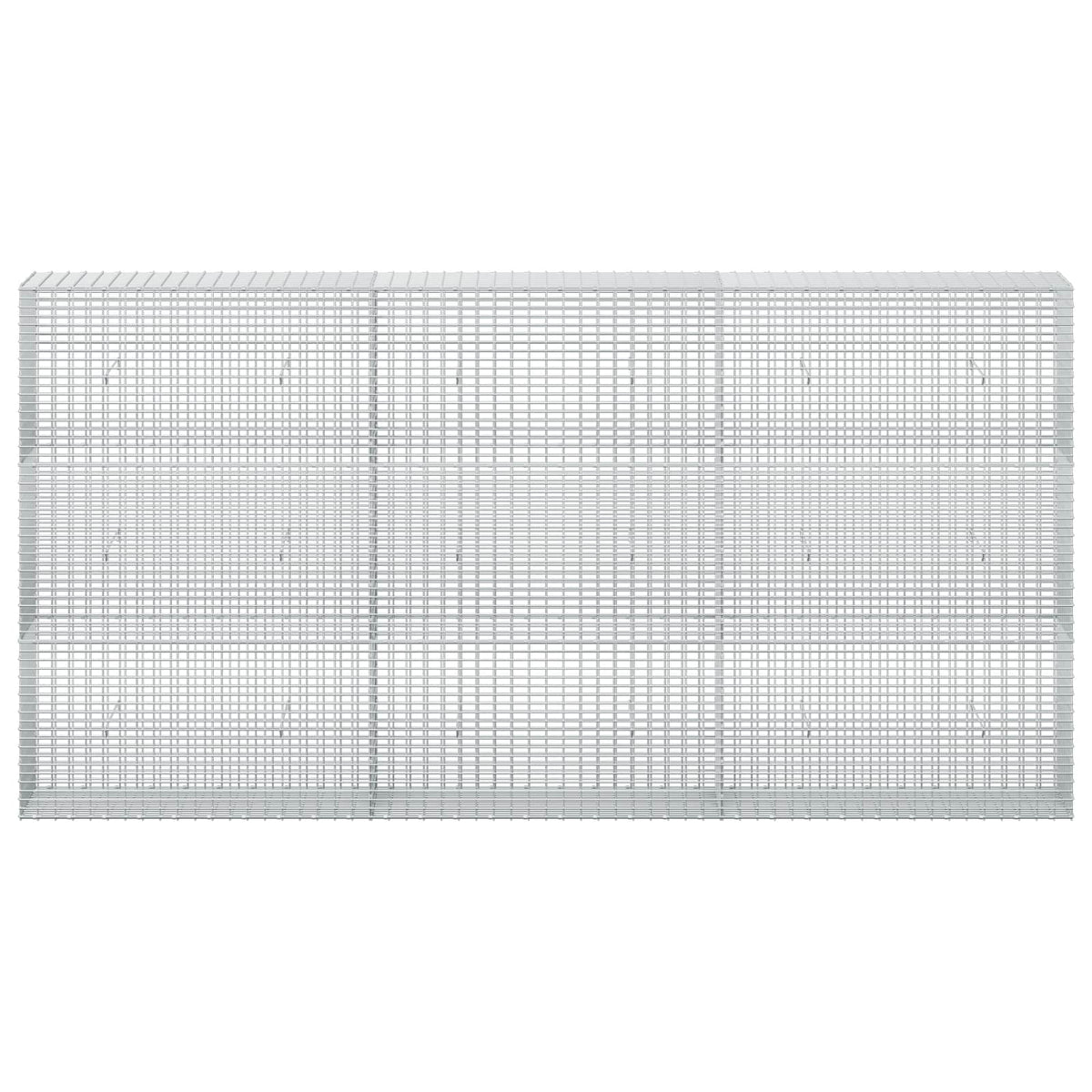 Gabionas su 5 mm viela ir 5x2,5 cm tinkleliu 300x30x150 cm
