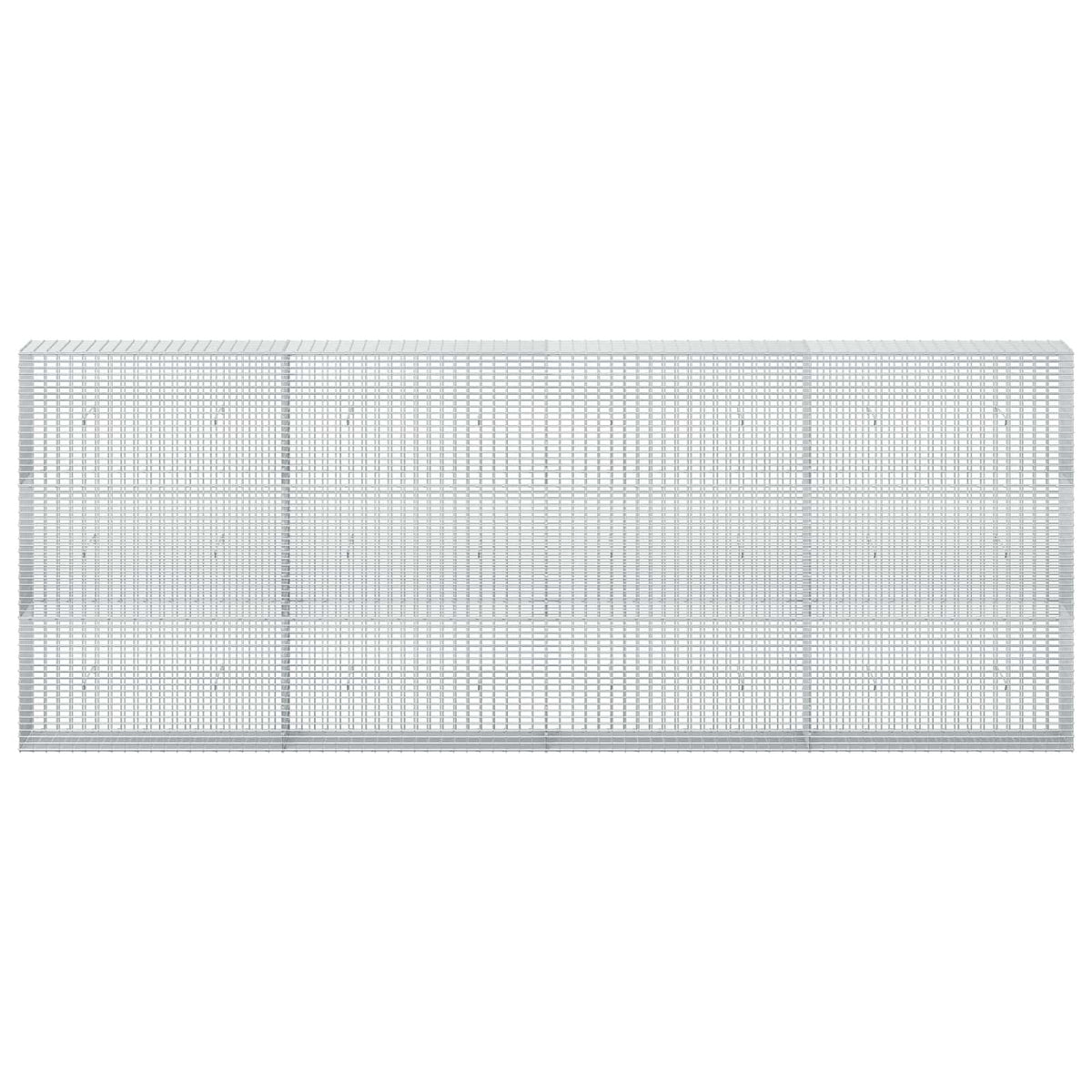 Gabionas su 5 mm viela ir 5x2,5 cm tinkleliu 400x30x150 cm