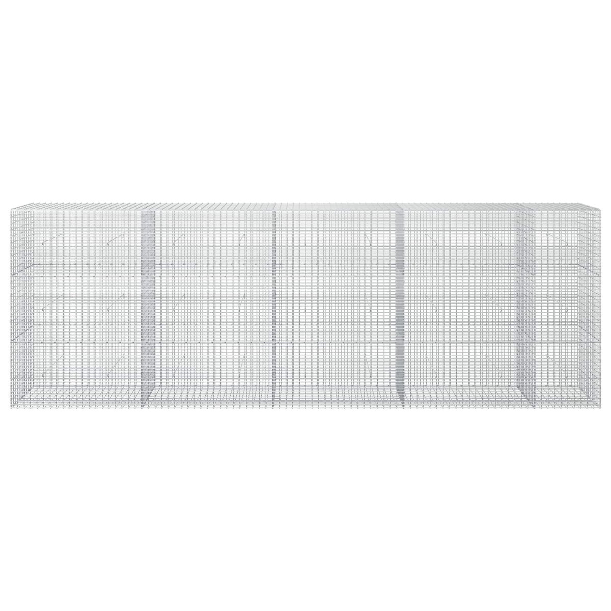 Gabionas su 5 mm viela ir 5x2,5 cm tinkleliu 450x30x150 cm