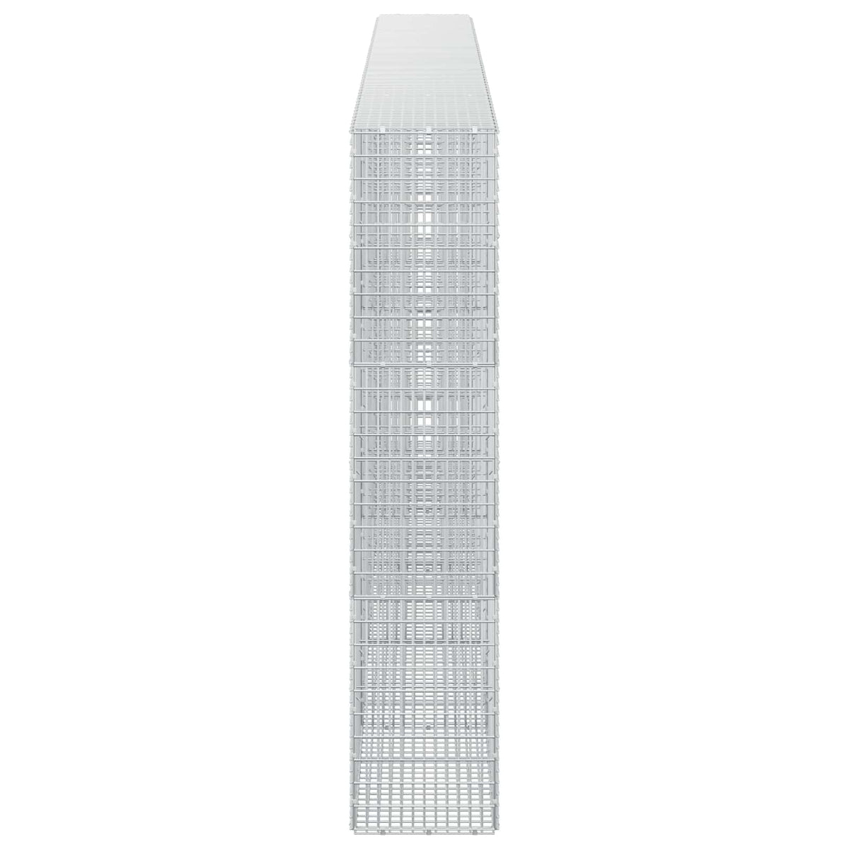 Gabionas su 5 mm viela ir 5x2,5 cm tinkleliu 500x30x150 cm