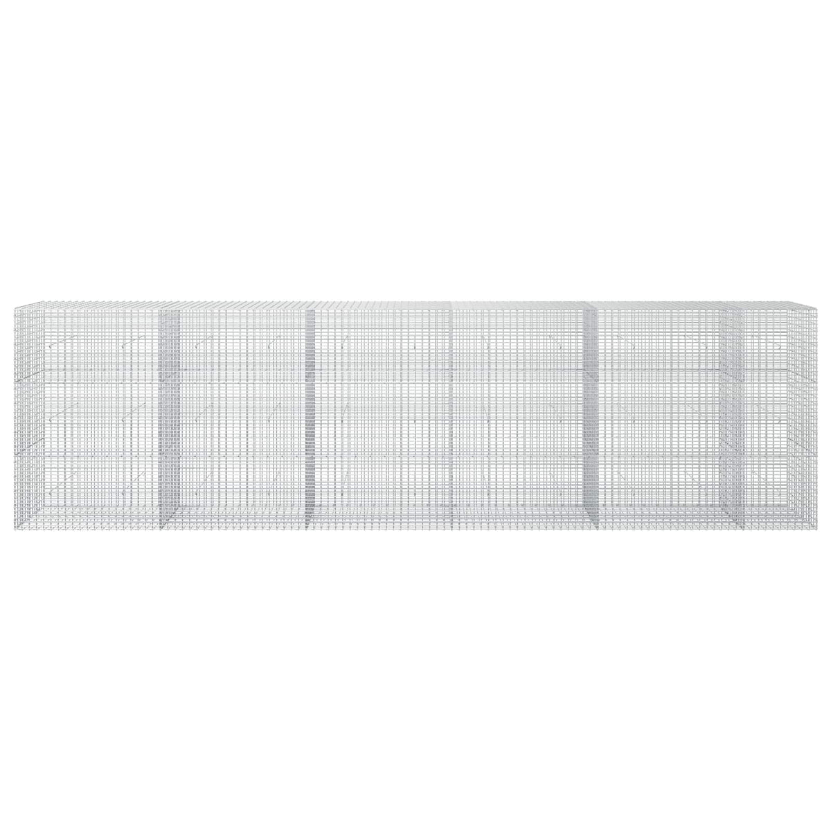 Gabionas su 5 mm viela ir 5x2,5 cm tinkleliu 550x30x150 cm