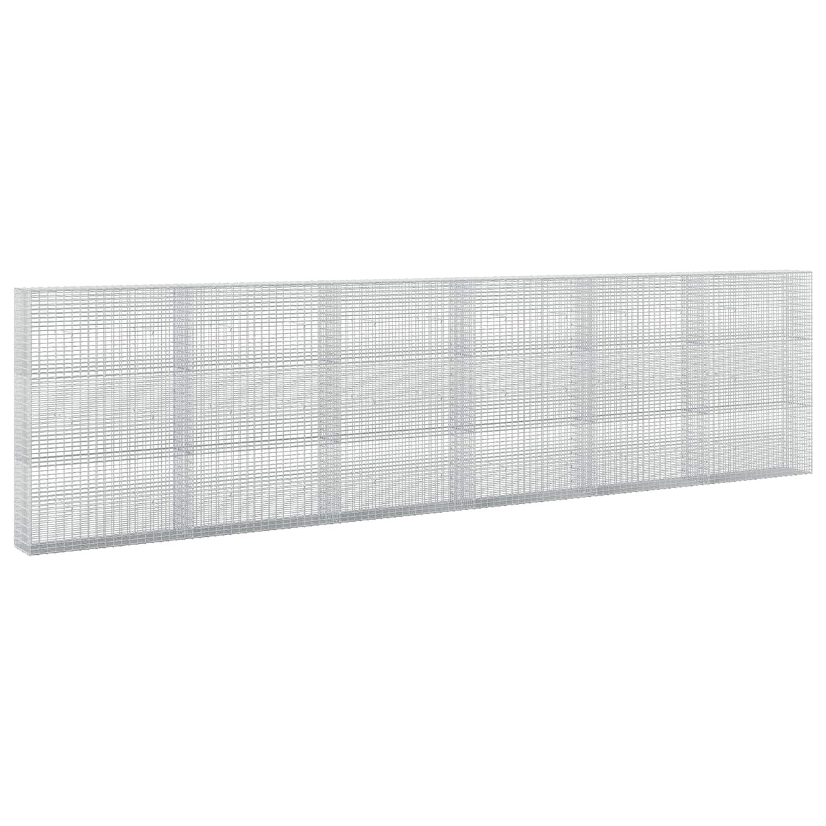 Gabionas su 5 mm viela ir 5x2,5 cm tinkleliu 600x30x150 cm