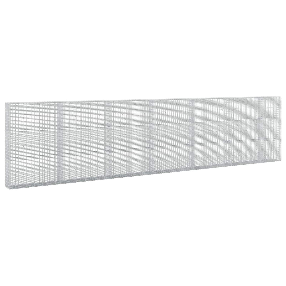 Gabionas su 5 mm viela ir 5x2,5 cm tinkleliu 650x30x150 cm