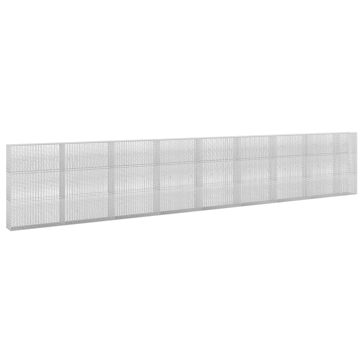 Gabionas su 5 mm viela ir 5x2,5 cm tinkleliu 850x30x150 cm