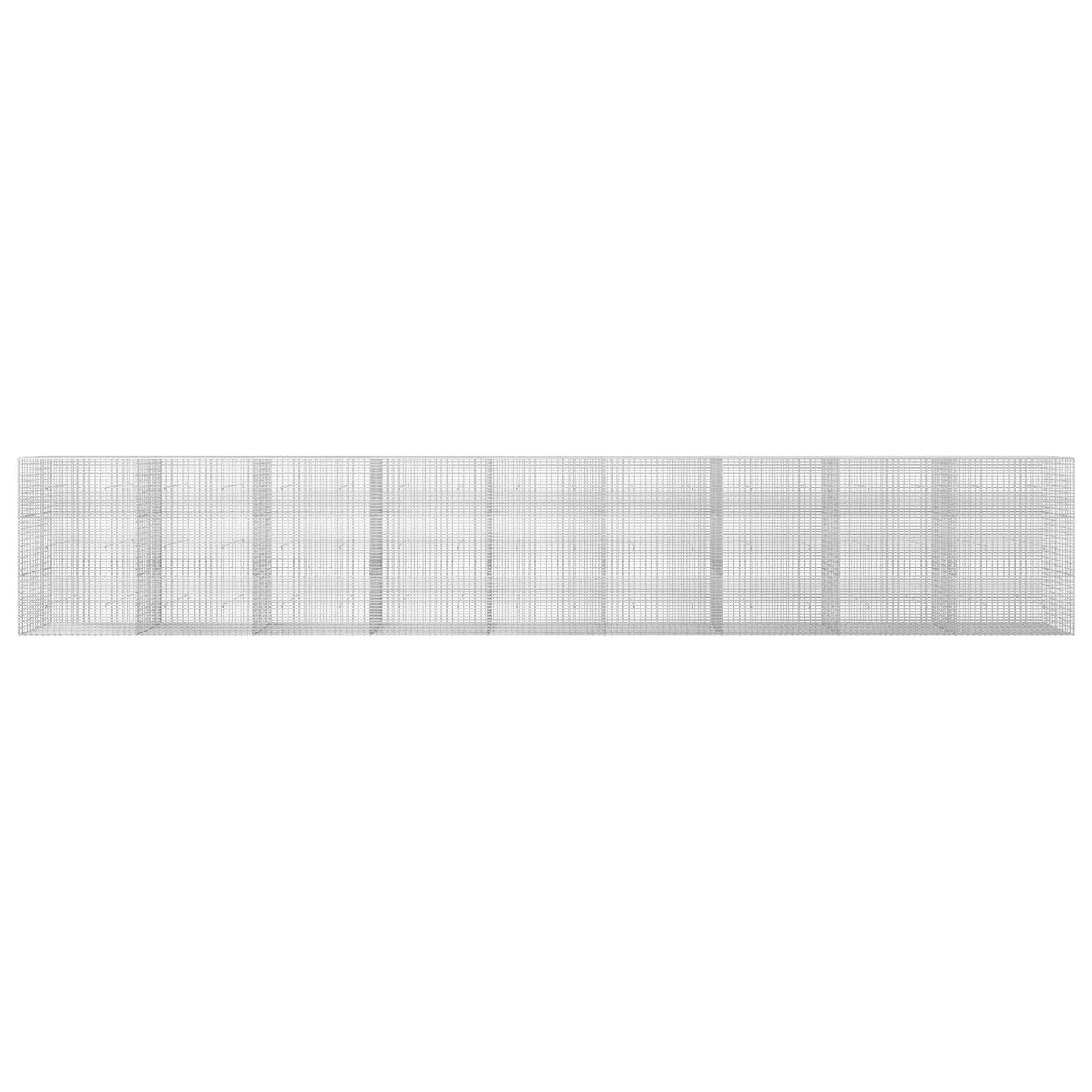 Gabionas su 5 mm viela ir 5x2,5 cm tinkleliu 900x30x150 cm