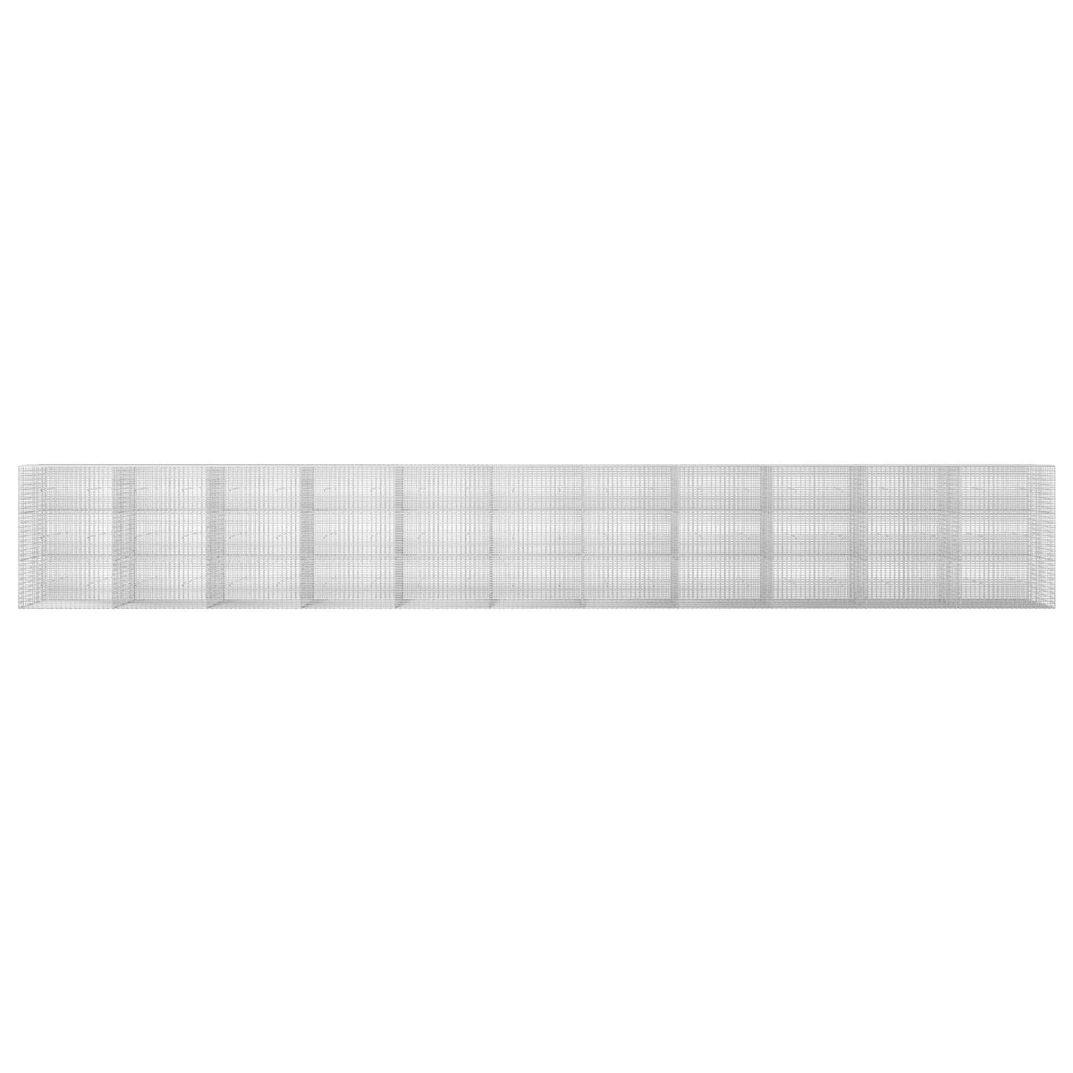 Gabionas su 5 mm viela ir 5x2,5 cm tinkleliu 1100x30x150 cm