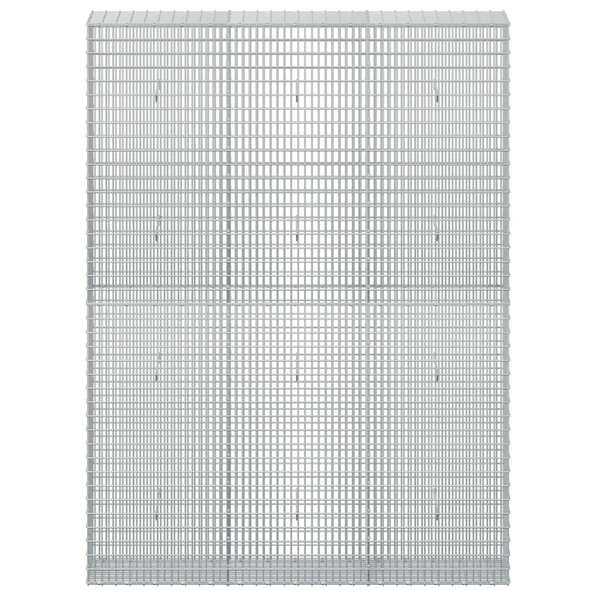 Gabionas su 5 mm viela ir 5x2,5 cm tinkleliu 150x30x200 cm