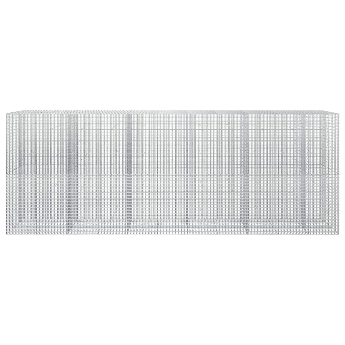 Gabionas su 5 mm viela ir 5x2,5 cm tinkleliu 550x30x200 cm