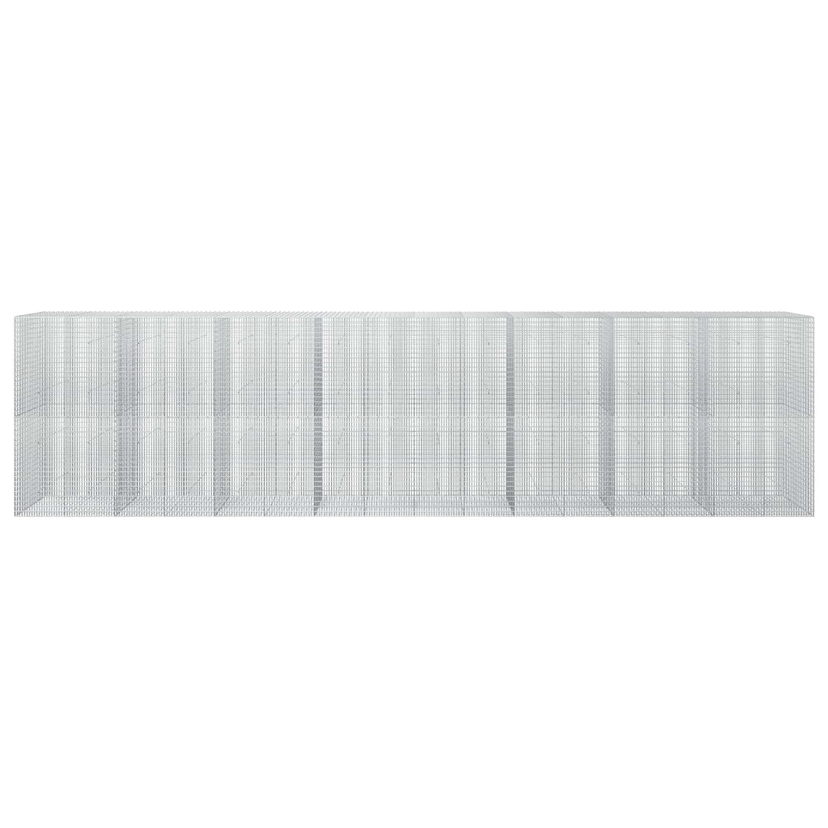 Gabionas su 5 mm viela ir 5x2,5 cm tinkleliu 800x30x200 cm