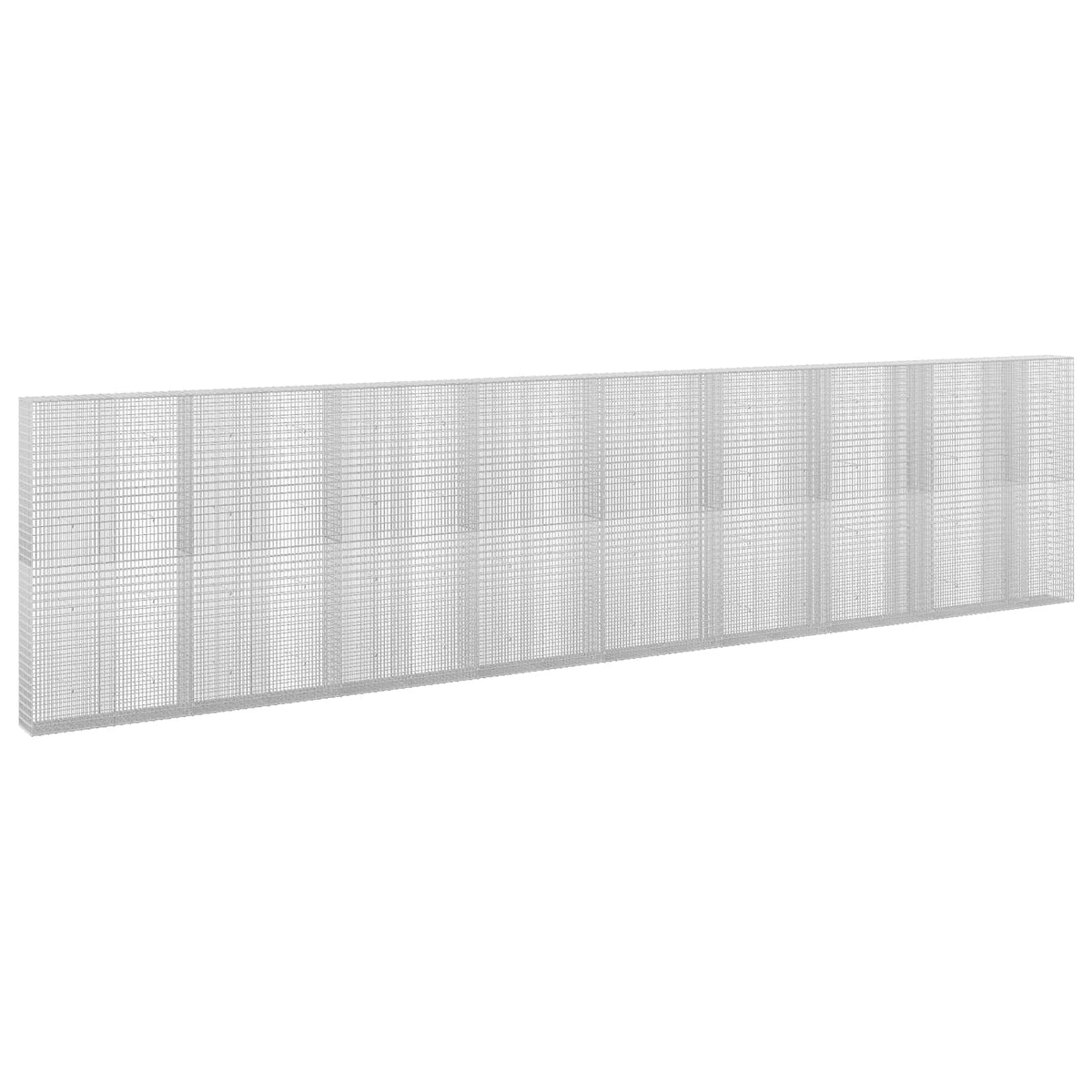 Gabionas su 5 mm viela ir 5x2,5 cm tinkleliu 850x30x200 cm