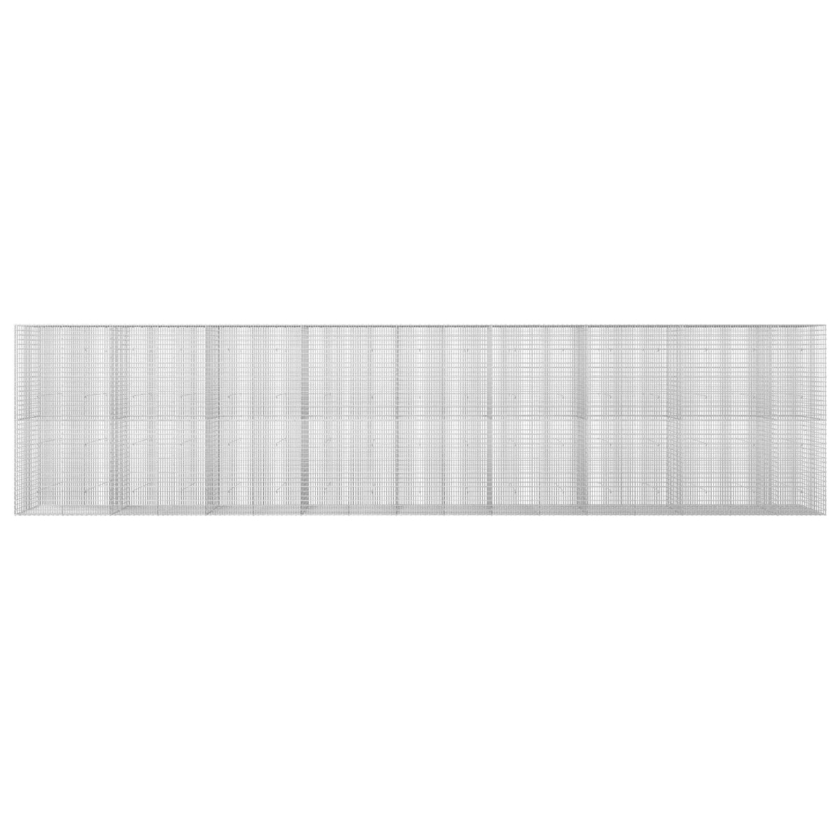 Gabionas su 5 mm viela ir 5x2,5 cm tinkleliu 850x30x200 cm