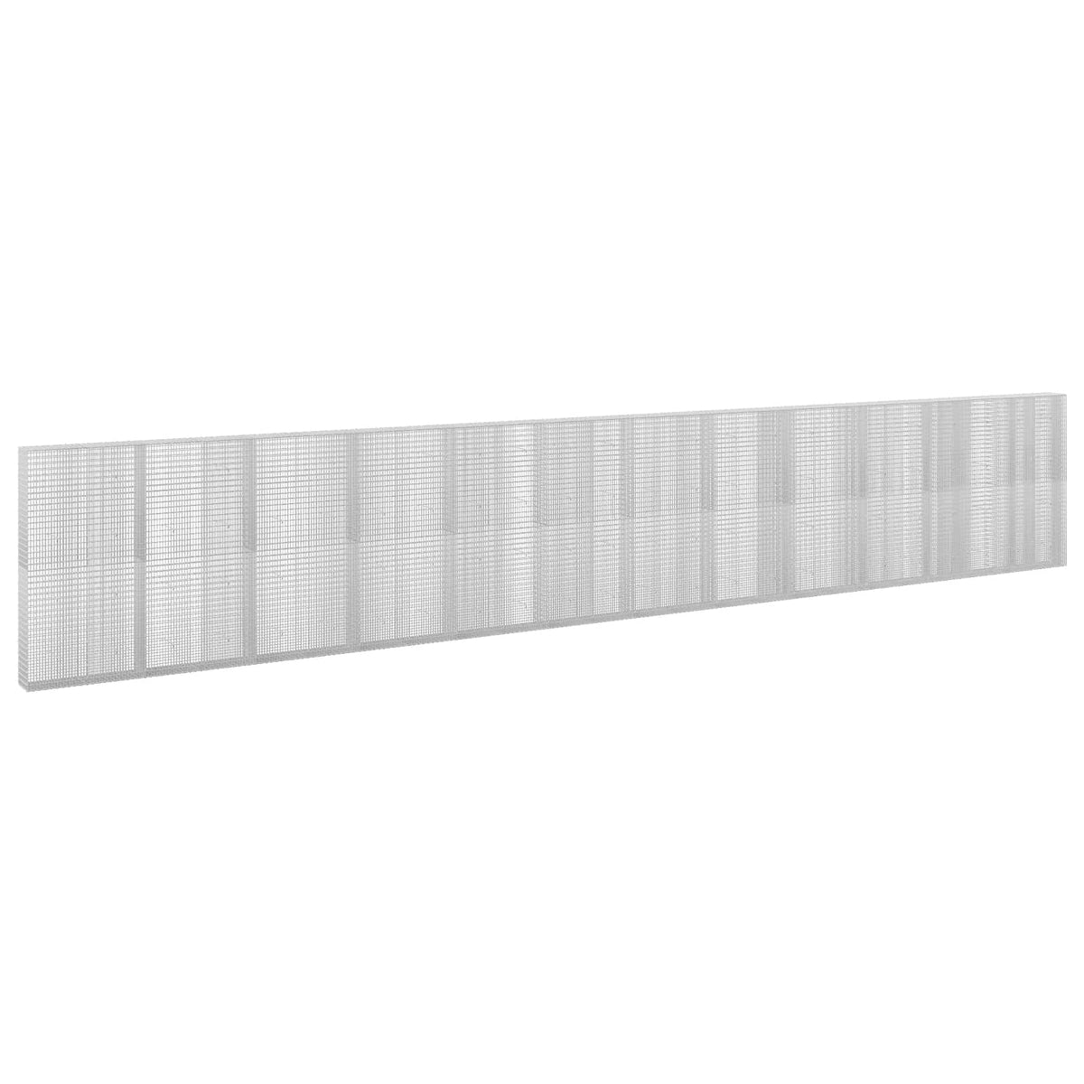 Gabionas su 5 mm viela ir 5x2,5 cm tinkleliu 1200x30x200 cm