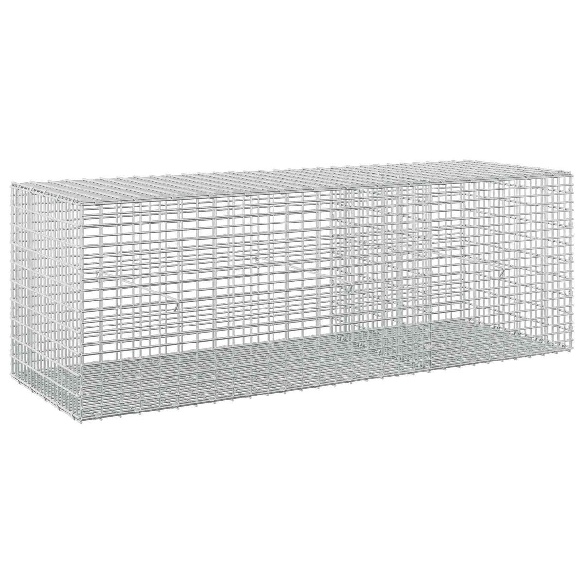 Gabionas su 5 mm viela ir 5x2,5 cm tinkleliu 150x50x50 cm