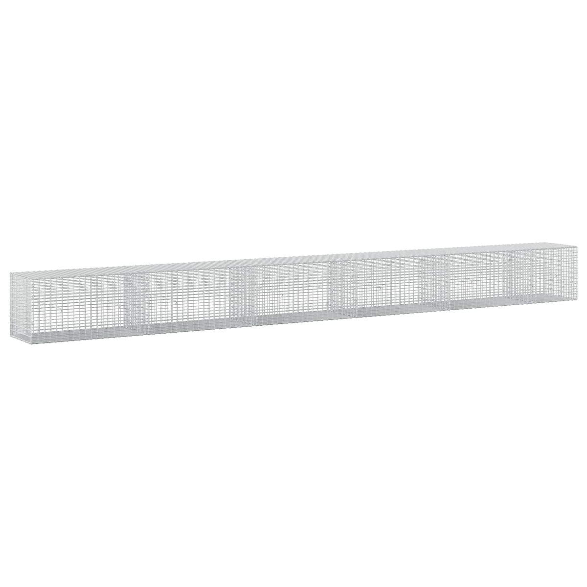 Gabionas su 5 mm viela ir 5x2,5 cm tinkleliu 550x50x50 cm
