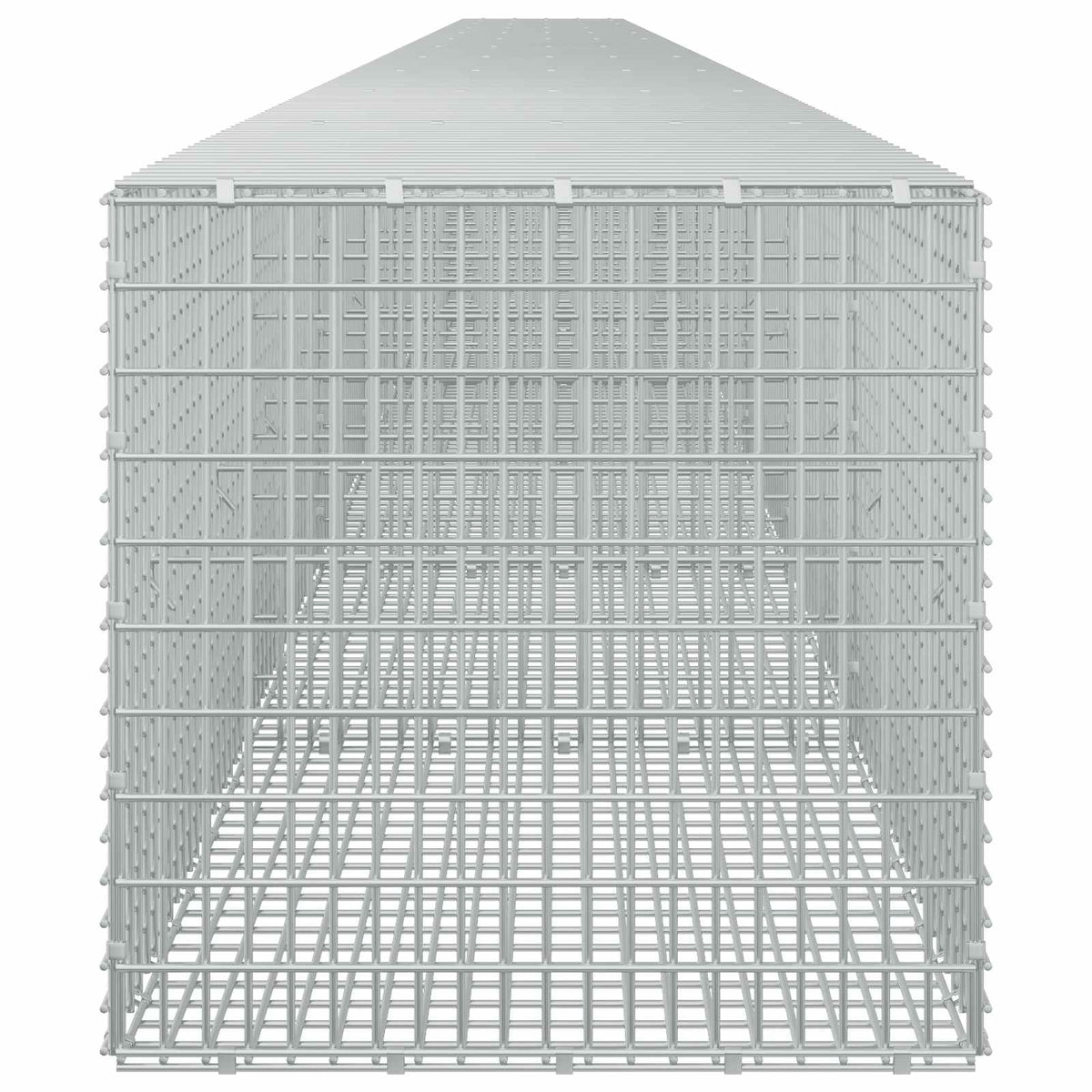 Gabionas su 5 mm viela ir 5x2,5 cm tinkleliu 1050x50x50 cm