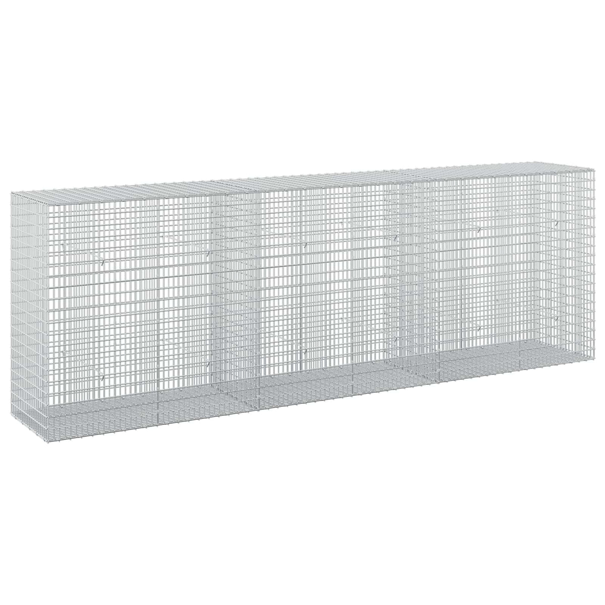 Gabionas su 5 mm viela ir 5x2,5 cm tinkleliu 300x50x100 cm