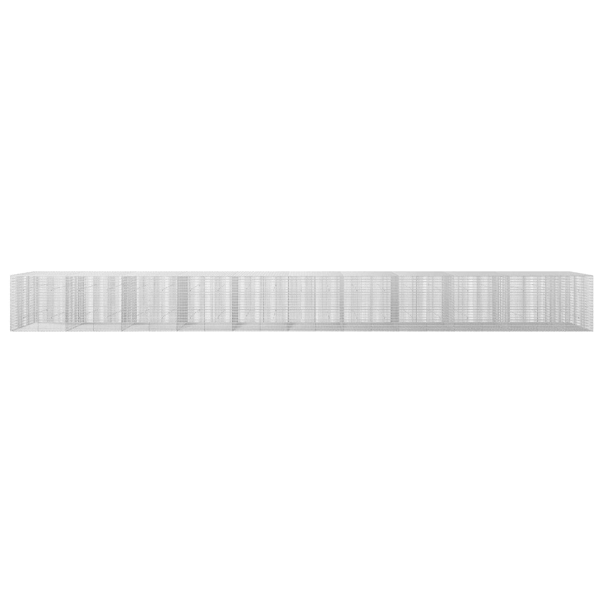 Gabionas su 5 mm viela ir 5x2,5 cm tinkleliu 1050x50x100 cm