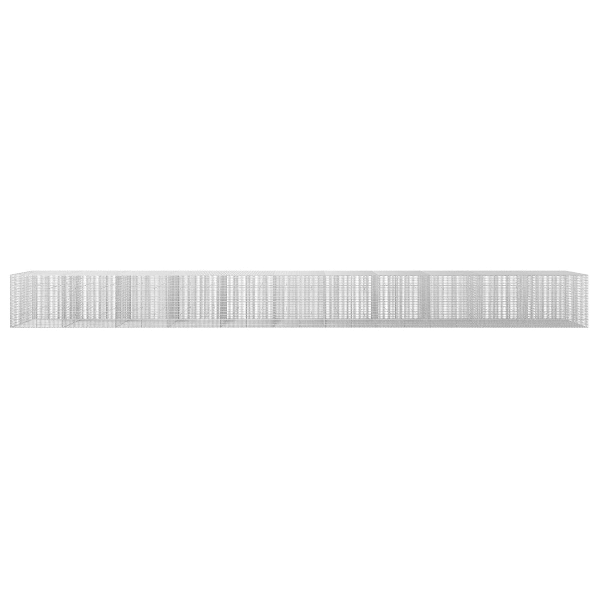 Gabionas su 5 mm viela ir 5x2,5 cm tinkleliu 1100x50x100 cm