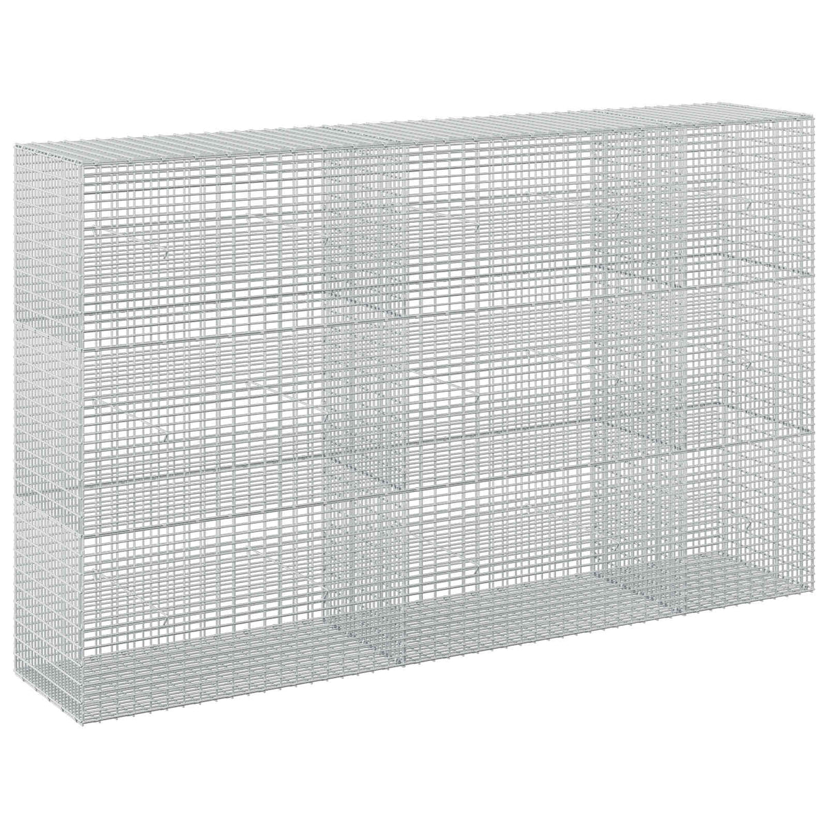 Gabionas su 5 mm viela ir 5x2,5 cm tinkleliu 250x50x150 cm