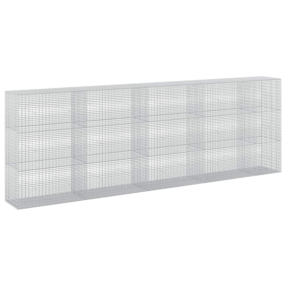 Gabionas su 5 mm viela ir 5x2,5 cm tinkleliu 450x50x150 cm