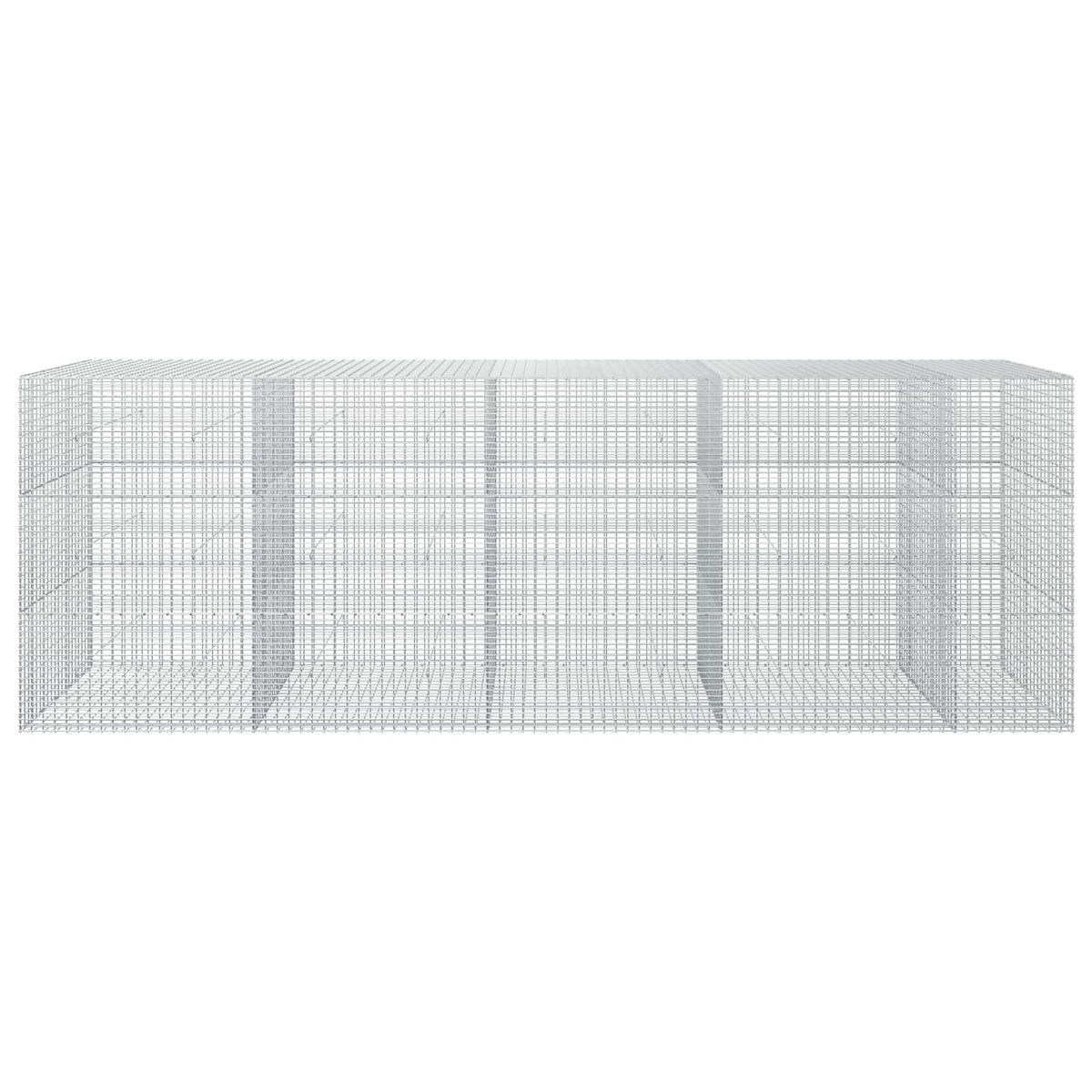 Gabionas su 5 mm viela ir 5x2,5 cm tinkleliu 450x50x150 cm