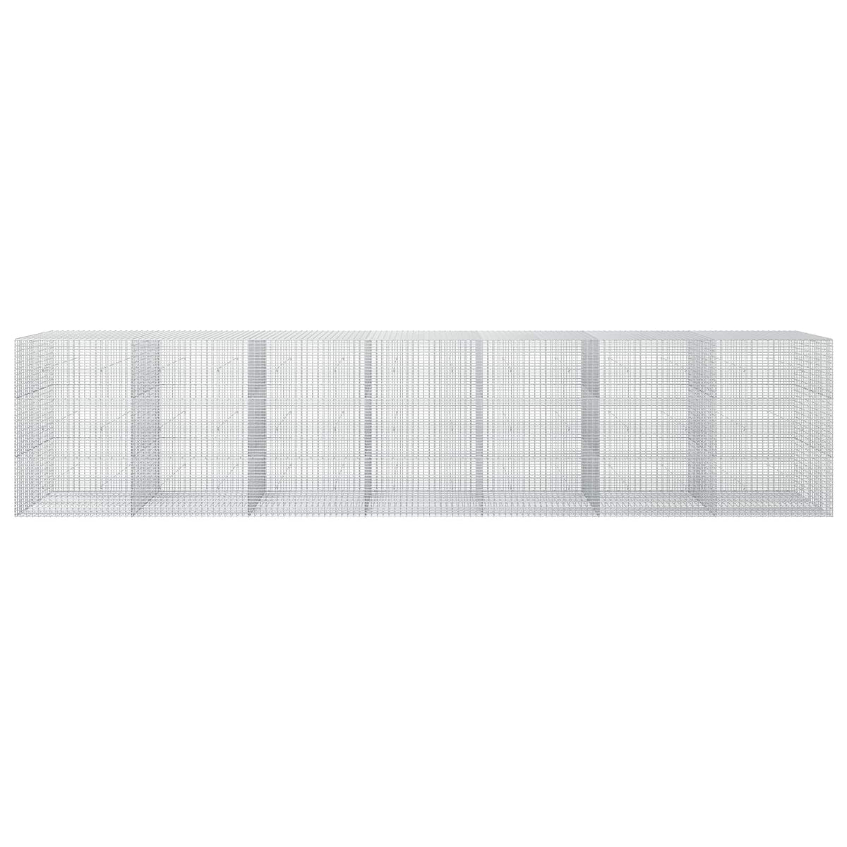 Gabionas su 5 mm viela ir 5x2,5 cm tinkleliu 700x50x150 cm