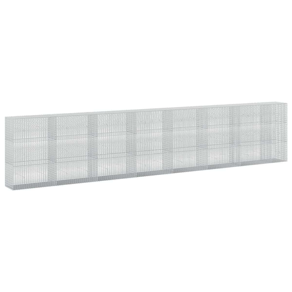 Gabionas su 5 mm viela ir 5x2,5 cm tinkleliu 750x50x150 cm