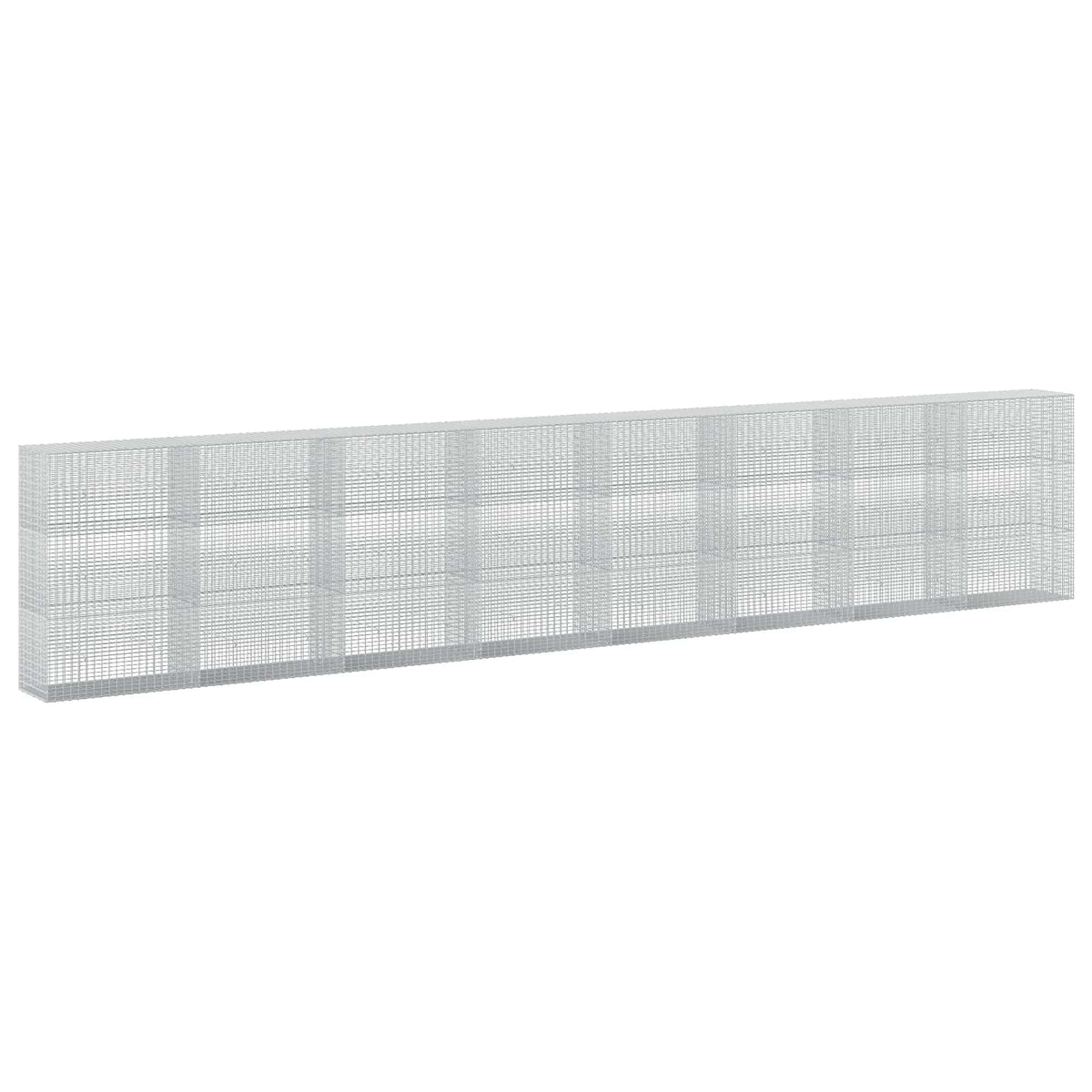 Gabionas su 5 mm viela ir 5x2,5 cm tinkleliu 800x50x150 cm
