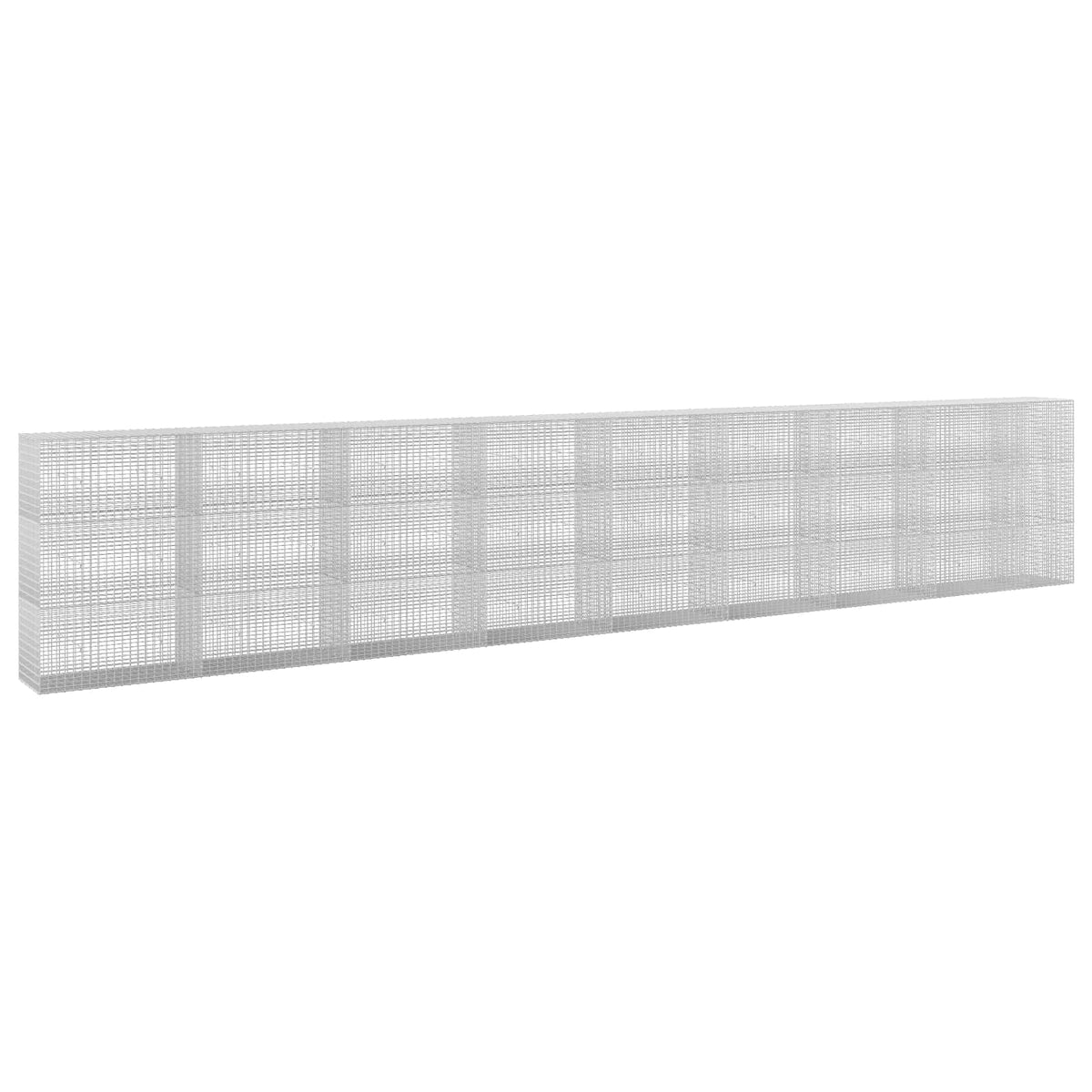 Gabionas su 5 mm viela ir 5x2,5 cm tinkleliu 850x50x150 cm