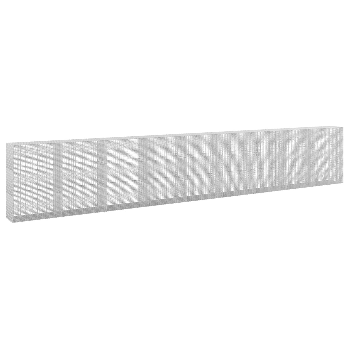 Gabionas su 5 mm viela ir 5x2,5 cm tinkleliu 900x50x150 cm