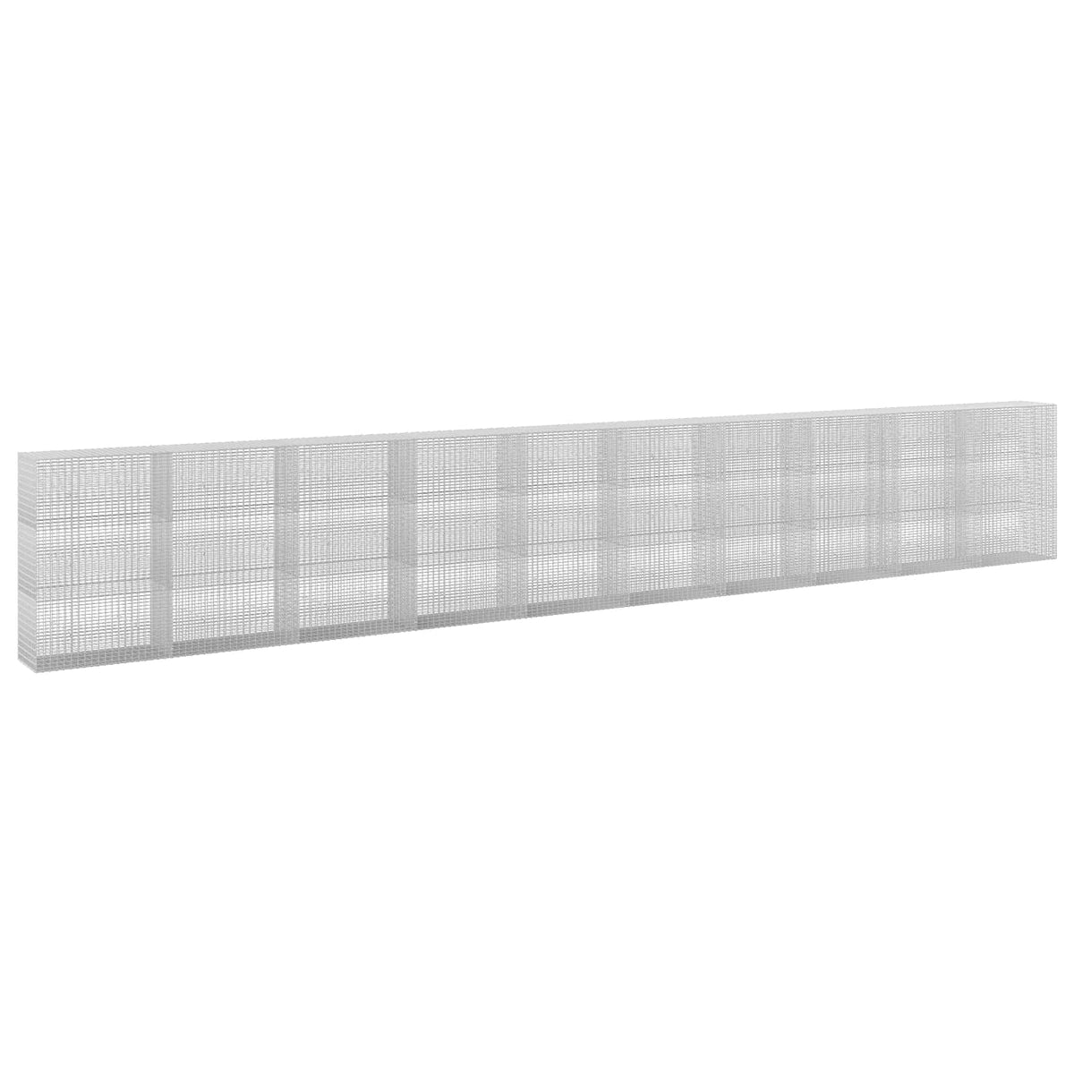 Gabionas su 5 mm viela ir 5x2,5 cm tinkleliu 1000x50x150 cm