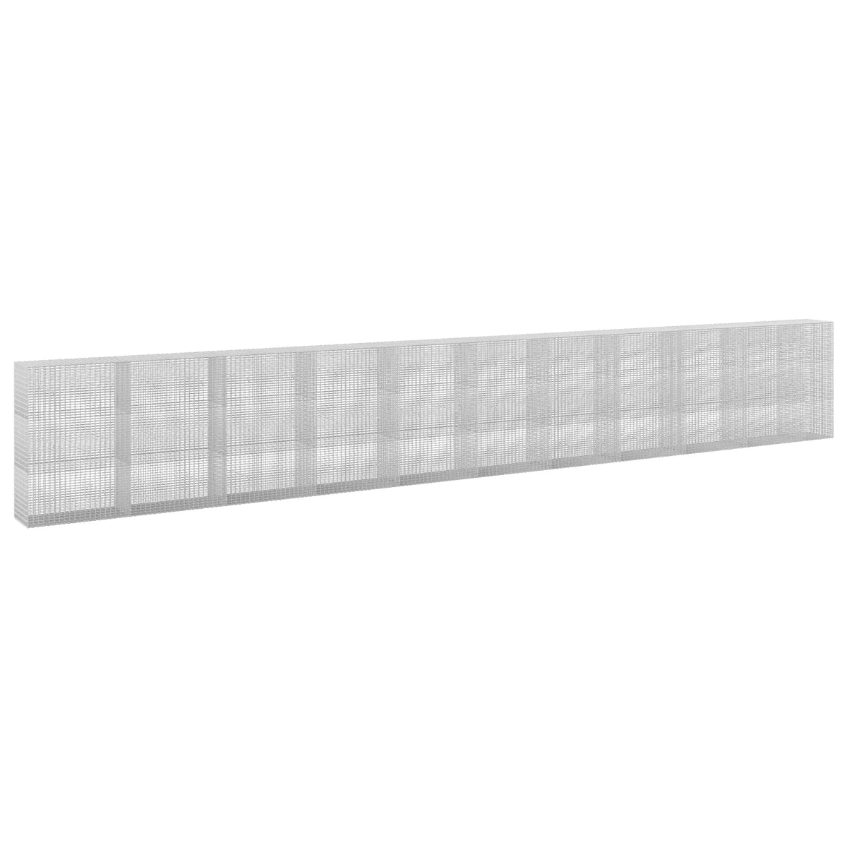 Gabionas su 5 mm viela ir 5x2,5 cm tinkleliu 1050x50x150 cm