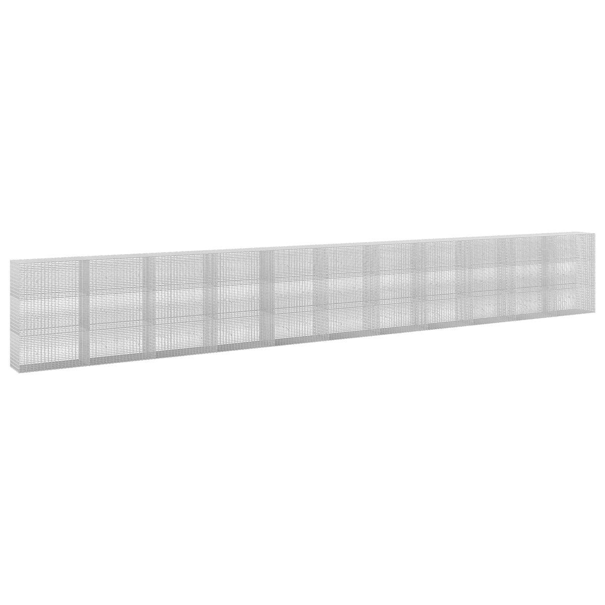 Gabionas su 5 mm viela ir 5x2,5 cm tinkleliu 1100x50x150 cm