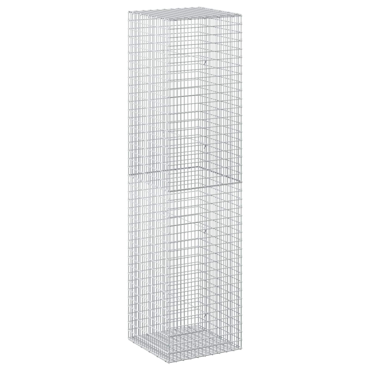 Gabionas su 5 mm viela ir 5x2,5 cm tinkleliu 50x50x200 cm