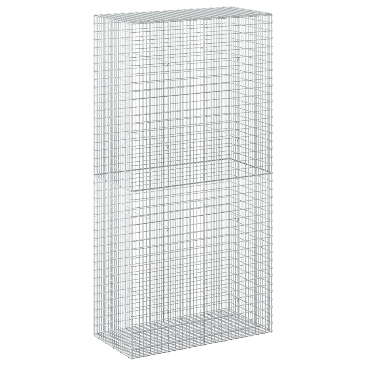 Gabionas su 5 mm viela ir 5x2,5 cm tinkleliu 100x50x200 cm
