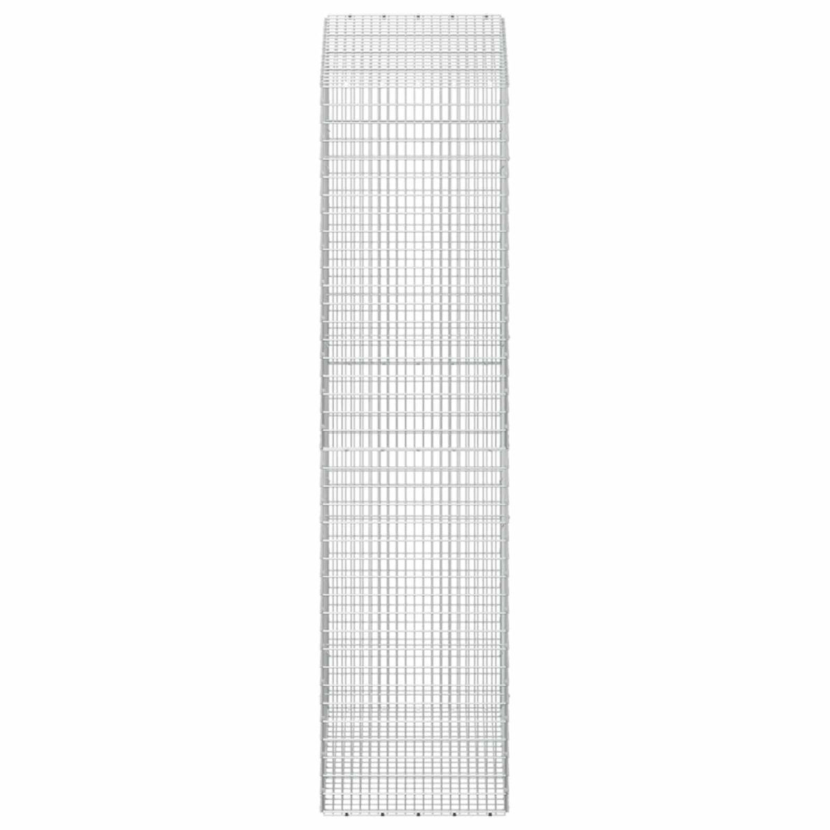Gabionas su 5 mm viela ir 5x2,5 cm tinkleliu 100x50x200 cm