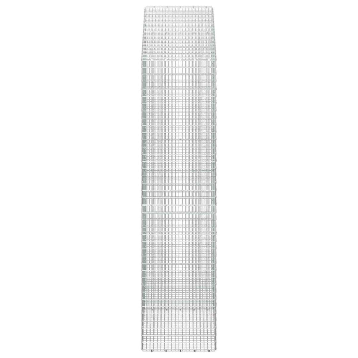 Gabionas su 5 mm viela ir 5x2,5 cm tinkleliu 200x50x200 cm