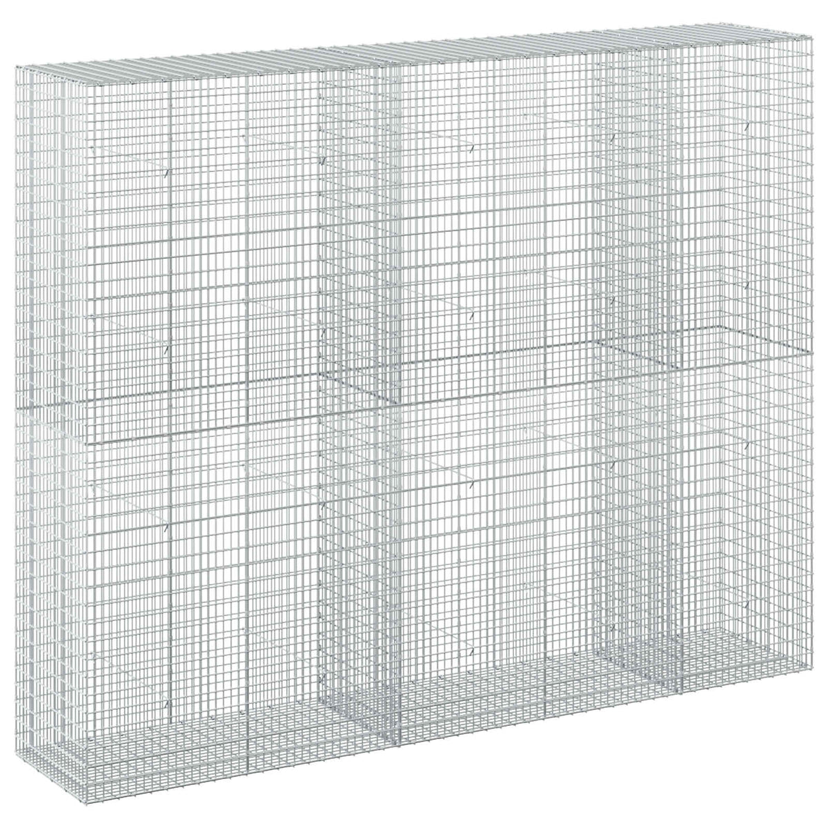Gabionas su 5 mm viela ir 5x2,5 cm tinkleliu 250x50x200 cm